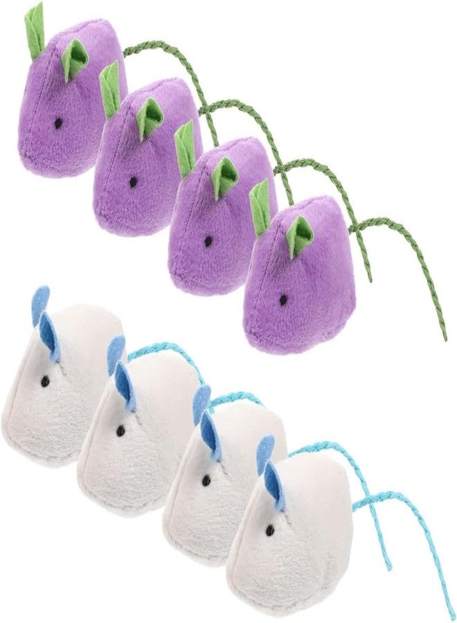 KittuPet Simulation Mouse Toy Realistic Mice Cat Toy Cat Plush Plushys Soft Cat Play Toys Sully Plush Cat Teaser Wand Interactive Cat Toy Kitten Toy Cat Toys Plush Toy Cat Puppet Pack of 2 - Image 1